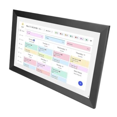 Imagem de Zopsc Calendário Digital Inteligente Com Tela Sensível Ao Toque de 15,6 Polegadas, Tela Interativa WiFi Com Resolução HD 1080P, Agendamento Familiar, Porta-retratos, para Mesa de (US)