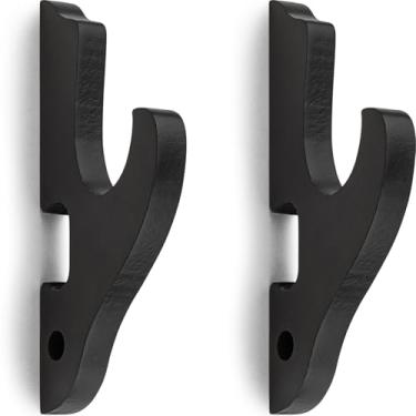 Imagem de Ekkhysis Suporte de espada para parede, gancho de 1 nível, suporte de Katana, cabide de exibição ajustável para espada Samurai Tanto Rapier Sabre de luz Cosplay Lâmina Tanjirou Demon Slayer Rack de