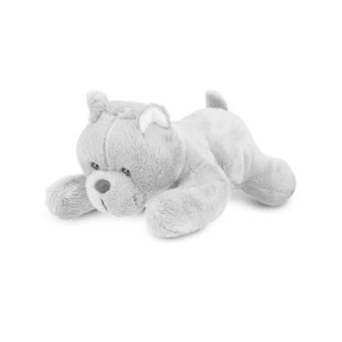 Imagem de Urso Mimo de Pelúcia Cinza 25 cm Antialérgico - CTX