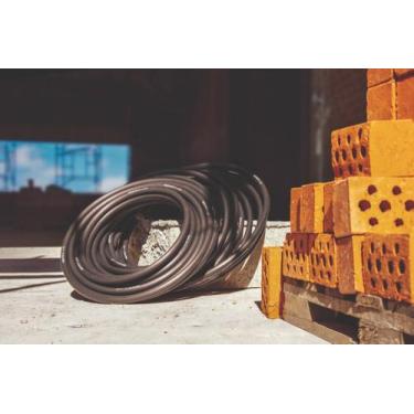 Imagem de Mangueira para Irrigação 3/4" Tramontina Preta em PEBD 1 Camada 100 m 