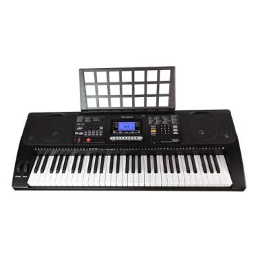 Imagem de Piano Digital Portátil 61 Teclas C/ Sons Realistas E Funções - Waver, 
