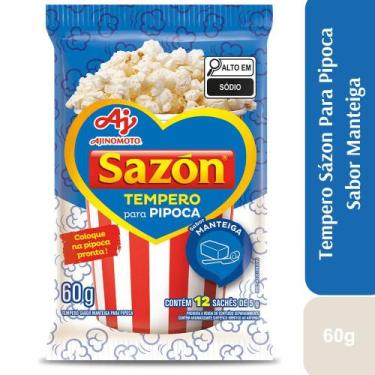 Imagem de Tempero em pó sazón pipoca sabor manteiga 60g - AJINOMOTO