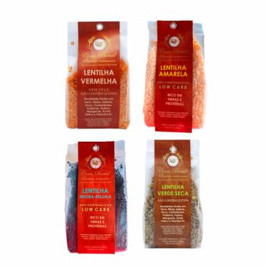 Imagem de Kit 4 Lentilha Ceres: Vermelha, Lentilha Verde, Amarela, Beluga