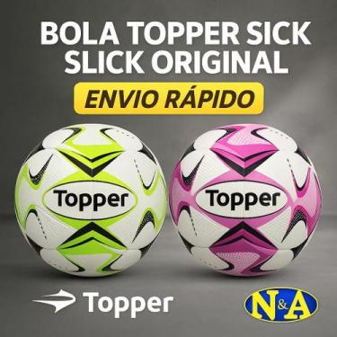 Imagem de Bola Topper Society Slick Colorful Gramado Sintético Oficial Original,