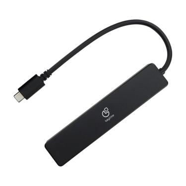 Imagem de Hub USB Tipo-C Keytime Linkpoint 4x USB e 1x HDMI Preto - KYT00035