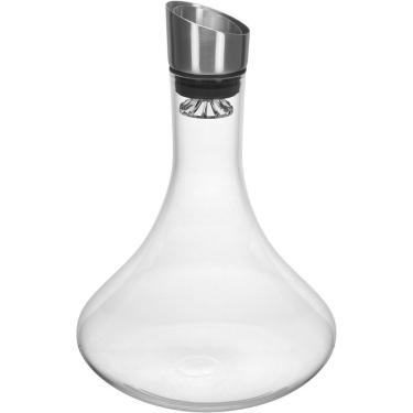 Imagem de Garrafa Decanter Vinho Tampa Aeradora Inox Eco Crystal 1,5l