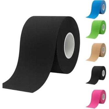 Imagem de Bandagem Elástica Adesiva Tape – Suporte Muscular, Alívio de Dores e Recuperação Rápida para Atividades Físicas - cores sortidas.