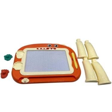 Imagem de Lousa Mágica Infantil com Carimbo, Monstrinho, Sortida, Brinquedo Educativo para Crianças