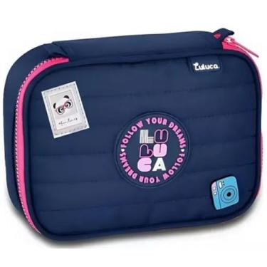 Imagem de Estojo Escolar Juvenil Youtuber Luluca AZUL