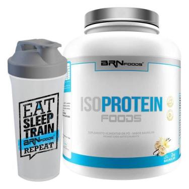 Imagem de Kit Whey Protein Iso Protein 2Kg 600Ml - Brn Foods