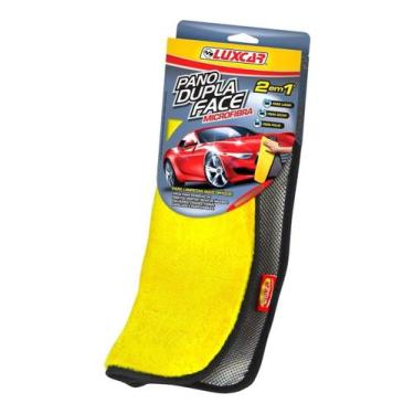 Imagem de Pano Dupla Face 2 Em 1 Microfibra Luxcar 46x40