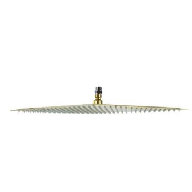 Imagem de Ducha Inox Slim Dourado Golden 40x40 Com Niple Suporte De Teto - AMG M