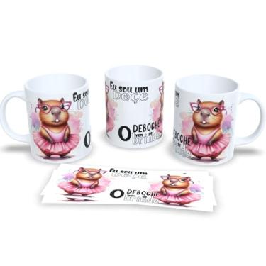 Imagem de Caneca Xícara Capivara Café Chá Chocolate Quente (Mod.10)