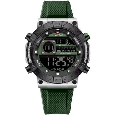 Imagem de Relógio masculino digital data exibição quartzo à prova dagua esportiv