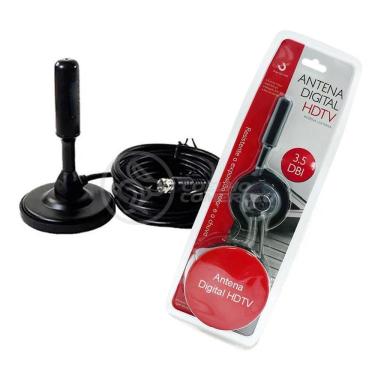 Imagem de Antena Digital Portátil Interna E Externa Full Hdtv Vhf 4K