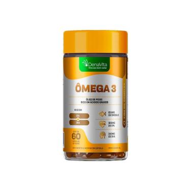 Imagem de Ômega 3 Ultra Concentração 824mg, Epa 540mg, Dha 360mg, 60 Cápsulas, Denavita-Unissex