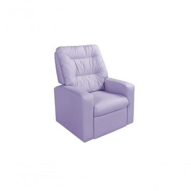 Imagem de Poltrona Reclinável Paris Papai Mamãe Amamentação Corano Lilás 313