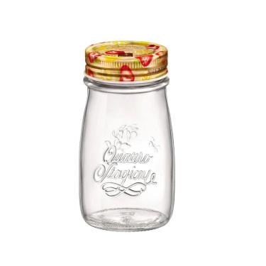 Imagem de Garrafa De Vidro Hermético 200ml Quattro Stagioni Bormioli