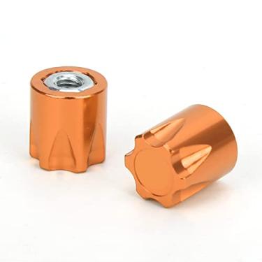 Imagem de Tampa Central do Aro da Roda RC Acessório Atualizado para Carro TRX4 Axial SCX10 D90 Tamiya RC (Amarelo)