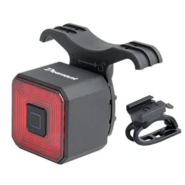 Imagem de Lanterna traseira de bicicleta super brilhante, sensor de ligar/desligar automático, recarregável por USB, caudas de alto brilho para ciclismo de estrada e montanha