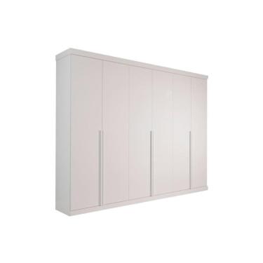 Imagem de Guarda Roupa 6 Portas E 6 Gavetas Guarapari Branco - Panan