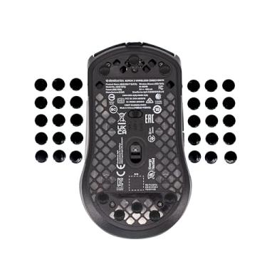 Imagem de GNAFETS Patins universais em forma de ponto para deslizamento suave, precisão e desempenho aprimorado – Compatível com Logitech G403, Razer DeathAdder, Steelseries Aerox 3, a maioria dos mouse de PC