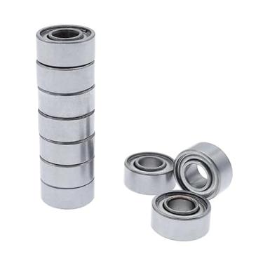 Imagem de 10 peças de rolamento miniatura 684ZZ rolamentos de esferas de arranque eletrônico quadricóptero rolamento de aço 4 * 9 * 4 mm para Fidget Spinner