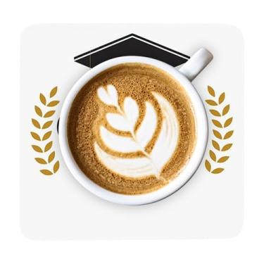 Imagem de Porta-copos de madeira, porta-copos térmicos para casa de fazenda | Tema decorativo classe de 2025 suporte de formatura legal para quarto mesa de cozinha casa de praia mulheres homens