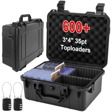 Imagem de Camkinger Caixa de armazenamento média para cartões colecionáveis