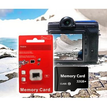 Imagem de Cartão de Memória 8,16,32,64,128,256,512 GB Classe10 de Alta Velocidade com Adaptador Universal, Armazenamento Expansível para Dispositivos Móveis (64.0, GB)