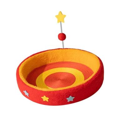 Imagem de Generic Arranhador/Cama para Gatos - Brinquedo Interativo, ao Desgaste, para Afiar as Garras e Divertir Gatos de Interior - Ideal para Chinchilas e