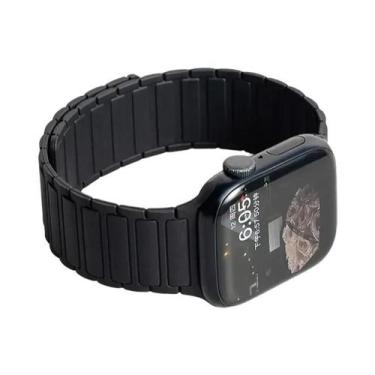Imagem de Pulseira Universal De Silicone Para Apple Watch, Faixa Magnética Compa