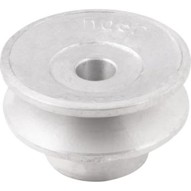 Imagem de Polia de Alumínio 1 Canal Perfil a 60 mm com Furo de 1/2'' Vonder