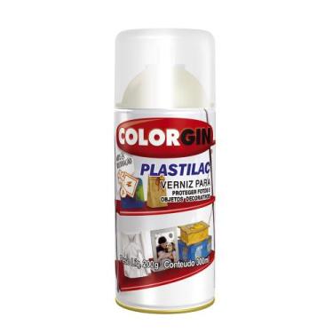 Imagem de Verniz Spray Plastilac Fosco 300ml - Colorgin