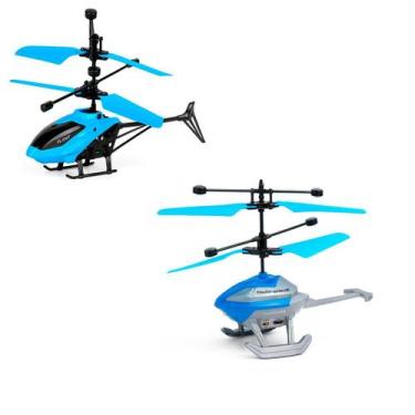 Imagem de Helicóptero Voador Automático Recarregável com Sensor de Voo Brinquedo