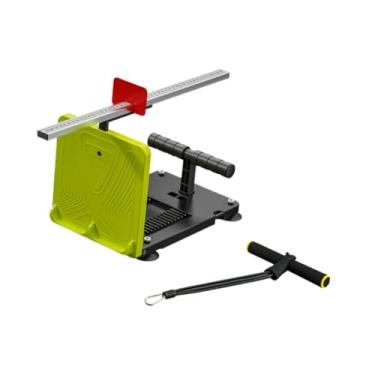 Imagem de Pegciuho Testador de Alcance E Posição Sentada, Instrumento de Medição de Ligamentos, Abdominal, Medidor de Ligamentos, Equipamento de Fitness para Adolescente, Green W Tension Rope