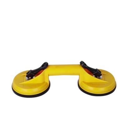 Imagem de Ventosa Dupla Para Vidro Até 80kg - Amarela