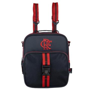 Imagem de Lancheira Flamengo Térmica Infantil Crf Oficial Preto