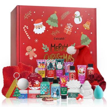Imagem de Calendário do Advento: presente de spa de luxo Cvirahll 2025, 24 dias