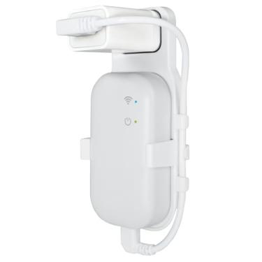 Imagem de Suporte de parede de tomada compatível com núcleo de módulo de sincronização, suporte de módulo de sincronização para campainha de 2ª geração (novo modelo), sem fios bagunçados, suporte de módulo de