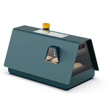 Imagem de Incubadora de Giração Automática Ovos com Iluminação Eficiente LED Tela Display Bandeja Multifuncional Dispositivo Visível Poliestireno Ventilador Turbo para Criadores Aves