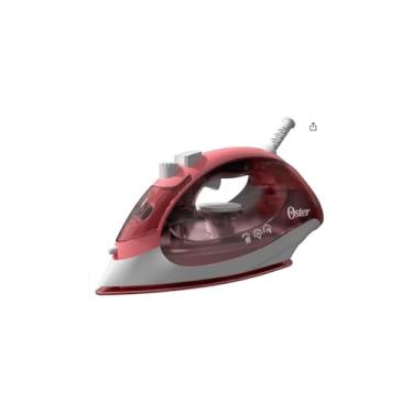 Imagem de Ferro de Passar a Vapor Premium, 1500W, Base Cerâmica Antiaderente, Spray de Água, 127V, Roxo/Azul/Cinza, 150ml, 24x12x10cm