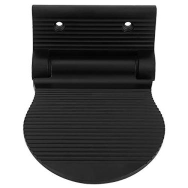 Imagem de KIMISS Pedal de Descanso de pé Montado na Parede-suporte para Alumínio Não Escorregadio para Corredor para Corredor, Entrada e Banheiro (Preto)