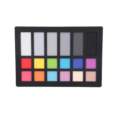 Imagem de Heayzoki Cartão de Correção de Cores da Câmera, Gráficos de Calibração de 18 Cores para Fotografia Digital, Portátil e Adaptável para DSLRs, Smartphones, Drones e Câmeras de Ação