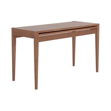 Imagem de Mesa de Jantar Retrátil/Extensível em Madeira e MDF Pina Oppa Design - Amêndoa