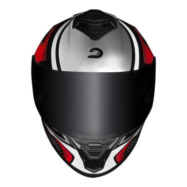 Imagem de CAPACETE RACE TECH HIT DRAW CINZA-Unissex