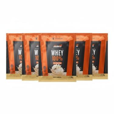 Imagem de Kit 6 Whey Protein 100% 21G Proteina Baunilha Sache - New Millen