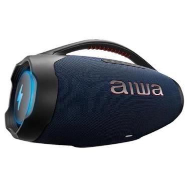 Imagem de Caixa de Som Aiwa Boombox Light Plus AWS-BBS-01-LBL Bluetooth Ativa Po