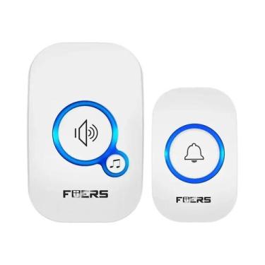 Imagem de Campainha Sem Fio Inteligente À Prova d'Água Com 32 Melodias Alarme De