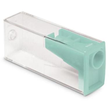 Imagem de Apontador Com Depósito Retangular Pastel - Faber Castell, Verde